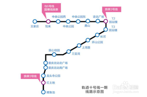 重庆地铁线路图全新概览