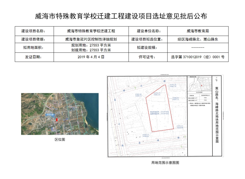 运河区特殊教育事业单位发展规划概览